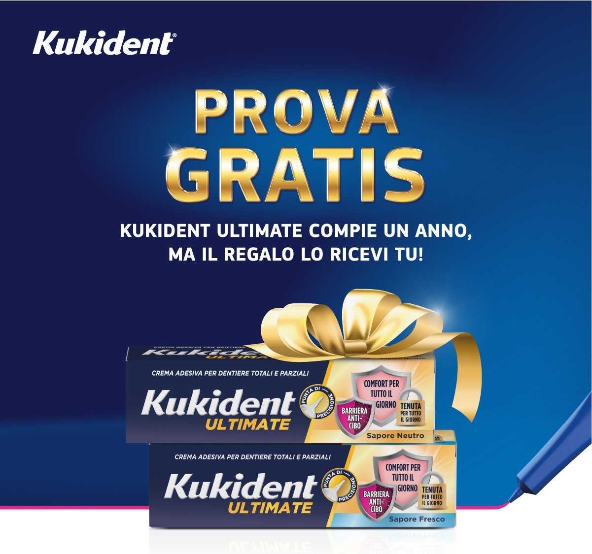 come partecipare a Cashback Kukident Ultimate – Per Te