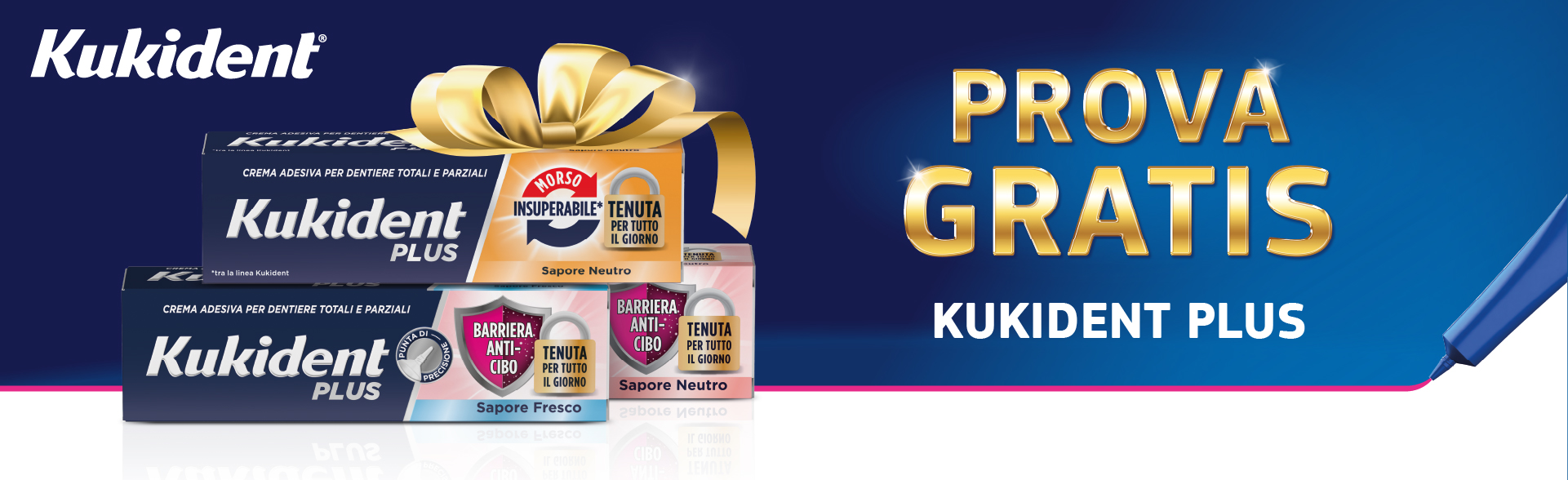 come partecipare a Cashback Kukident Plus – Per Te