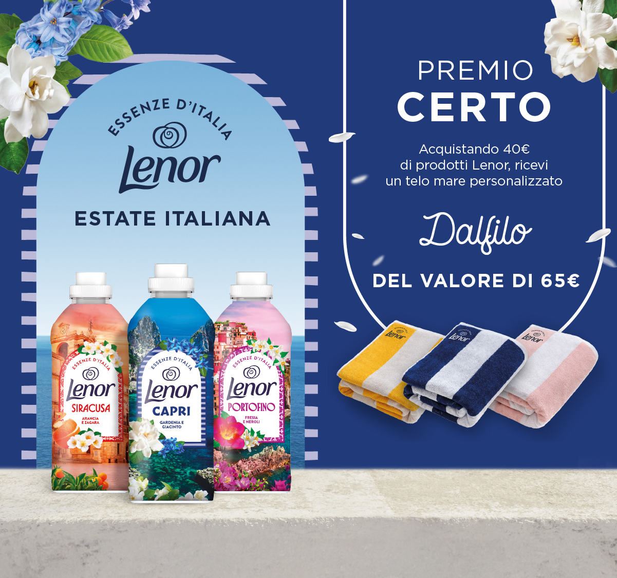 come partecipare all'Operazione a premi Lenor estate italiana