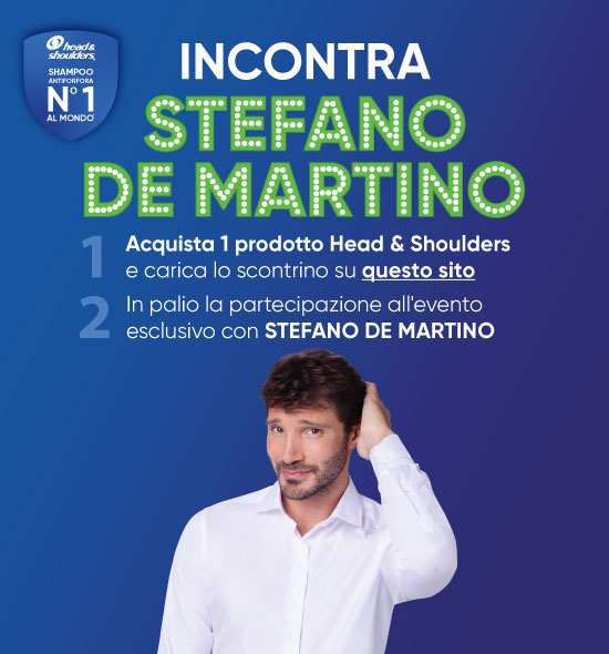 Incontra Stefano con Head&Shoulders