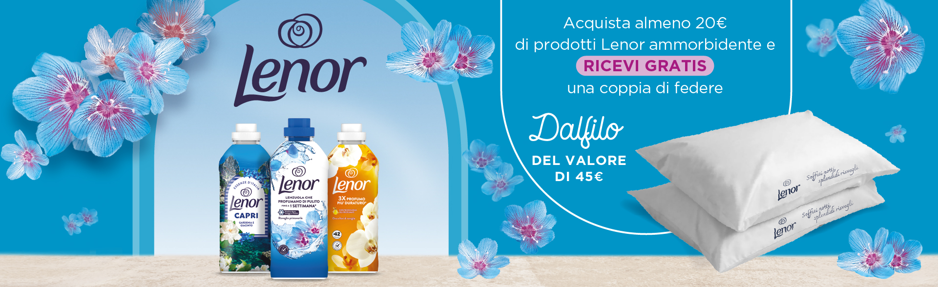 come partecipare all'Operazione a premi Dormi bene con Lenor