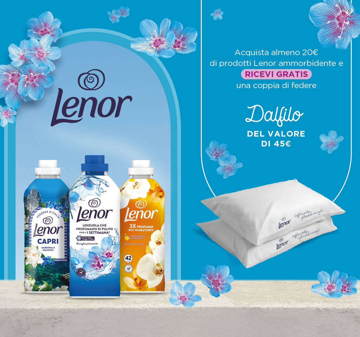 come partecipare all'Operazione a premi Dormi bene con Lenor
