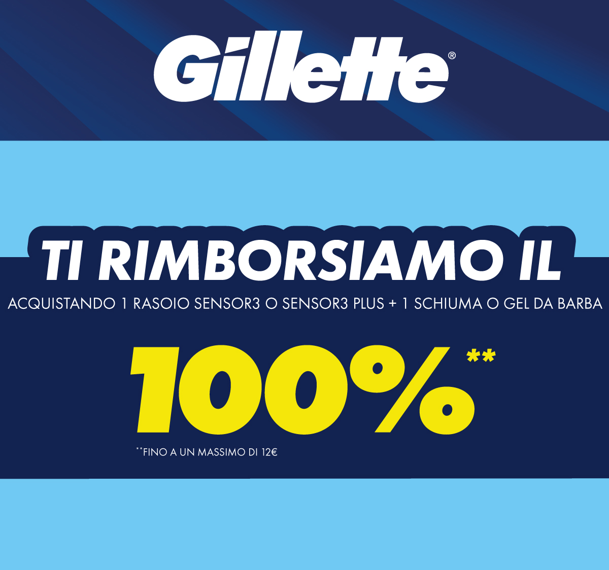 Banner con spiegazione della meccanica del Cashback Usa e Getta - Per te