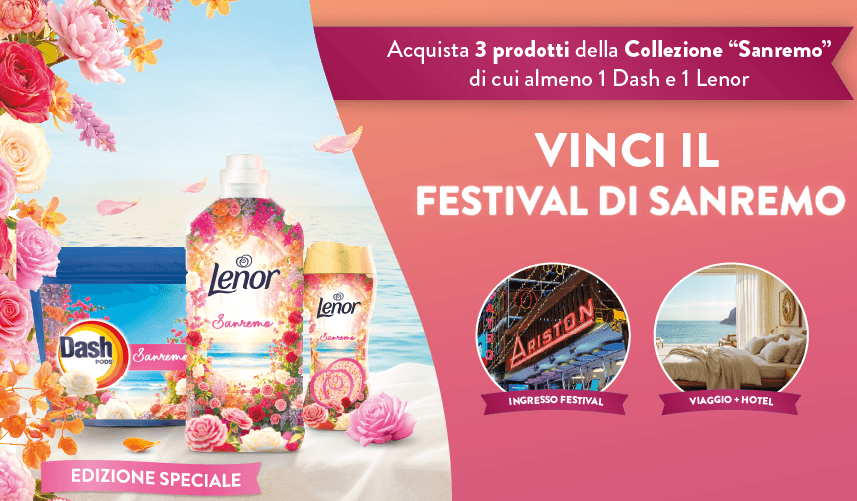 Voucher per due persone con viaggio, pernotto e 2 biglietti per una serata del Festival di Sanremo