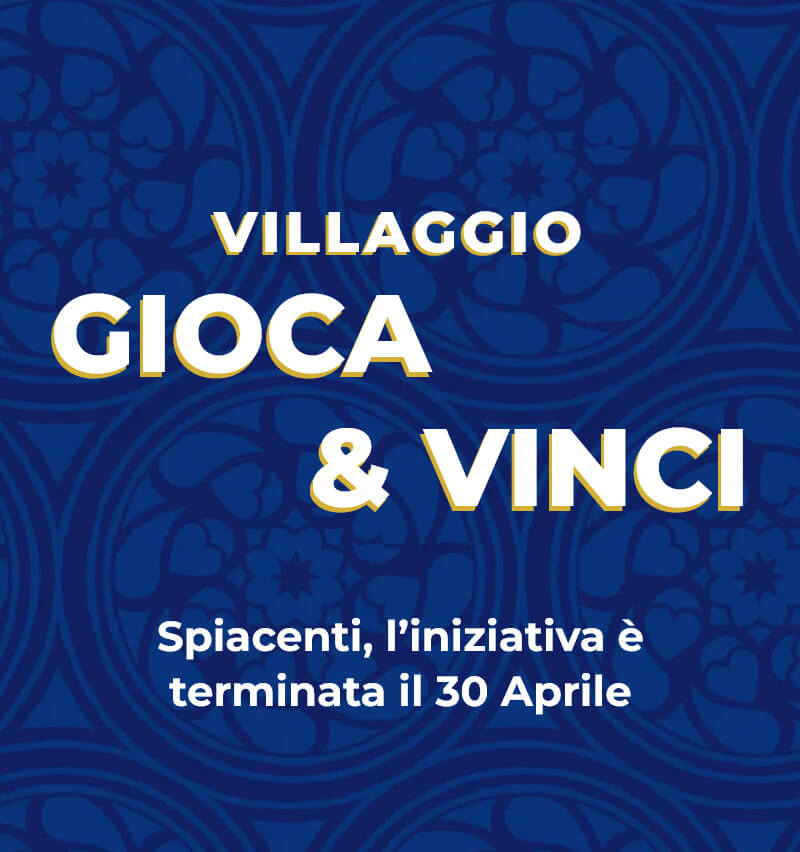 Banner con spiegazione della meccanica dell'iniziativa Gioca e vinci