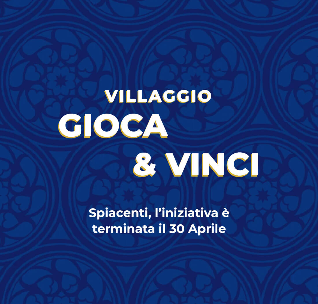 Banner con spiegazione della meccanica dell'iniziativa Gioca e vinci